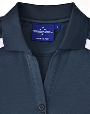 Ladies' Sustainable Poly/Cotton Contrast S/S Polo