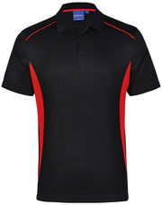 Men's Cooldry S/S Contrast Interlock Polo
