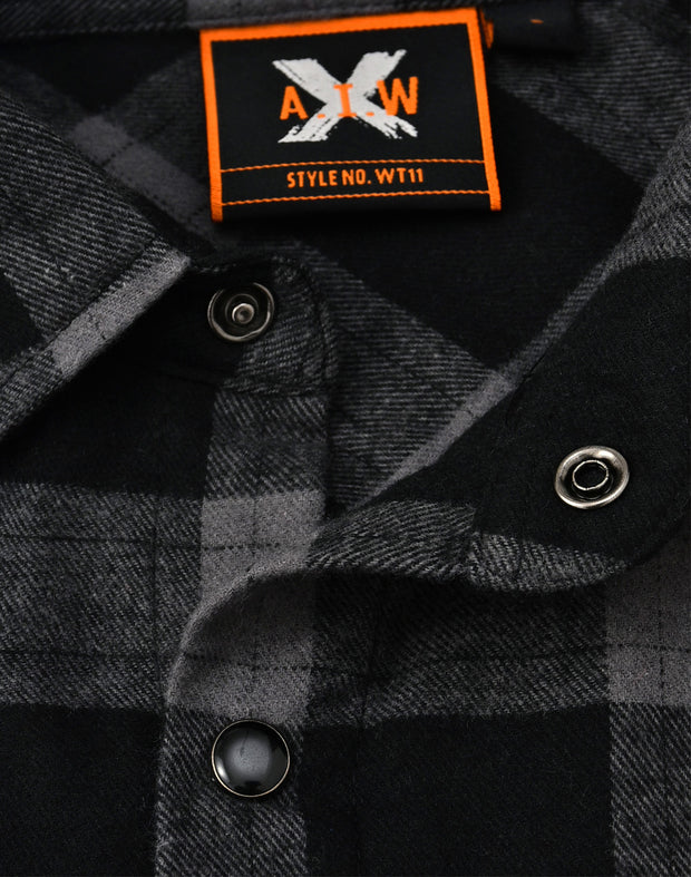 Unisex Flannel Plaid Shirt