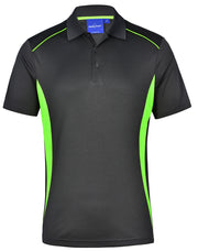 Men's Cooldry S/S Contrast Interlock Polo