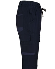 Unisex Cotton Stretch Drill Cuffed Work Pants