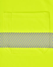 Unisex Cooldry Segmented Safety S/S Polo