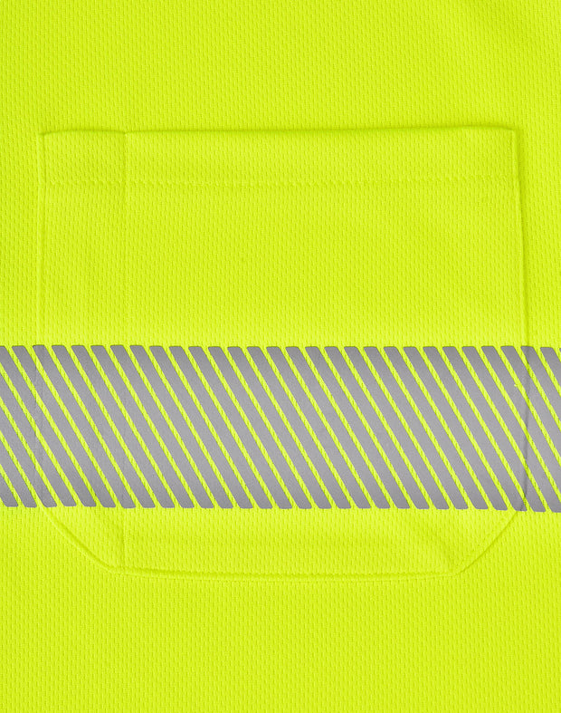 Unisex Cooldry Segmented Safety S/S Polo