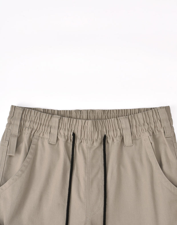 Unisex Cotton Stretch Drill Cuffed Work Pants