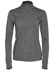 Ladies' Half Zip L/S Sweat Top