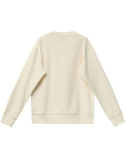 Unisex Airlayered CVC Crew Neck Sweater