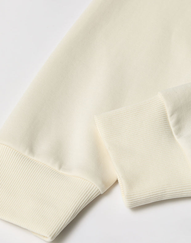 Unisex Airlayered CVC Crew Neck Sweater