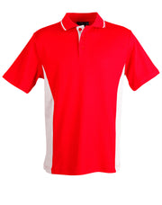 Kids' TrueDry Contrast S/S Polo