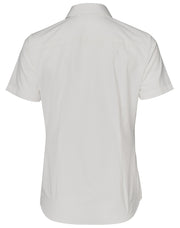 Ladies' Dobby Striped Taped S/S Shirt