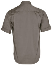 Men's Short Sleeve Military Shirt
