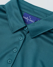 Ladies' Sustainable Jacquard Knit S/S Polo