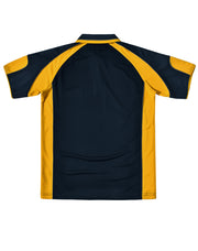 Men's Cooldry Contrast Polo With Sleeve Panel