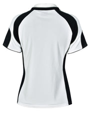 Ladies' Cooldry Contrast Polo With Sleeve Panel
