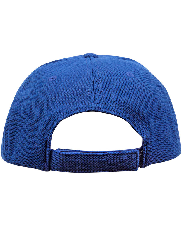Pique mesh structured cap.
