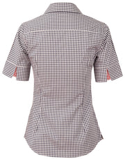 Women's Gingham Check S/S Shirt
