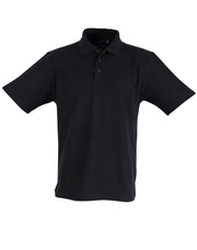 Unisex poly/cotton pique S/L