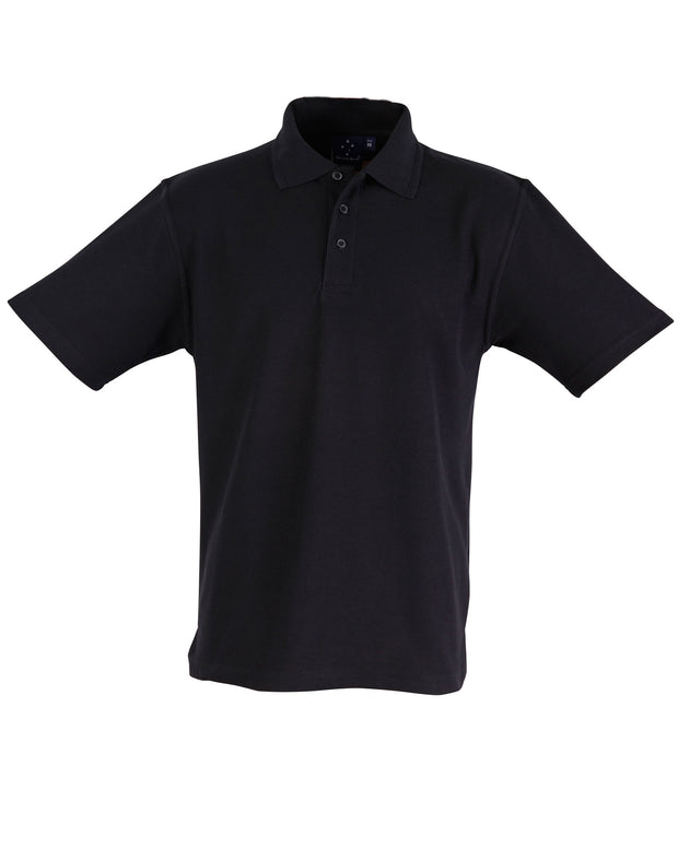 Unisex poly/cotton pique S/L