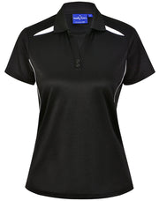 Ladies' Sustainable Poly/Cotton Contrast S/S Polo