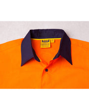 Hi-Vis Cotton Rip-Stop L/S Shirt 3M Tape