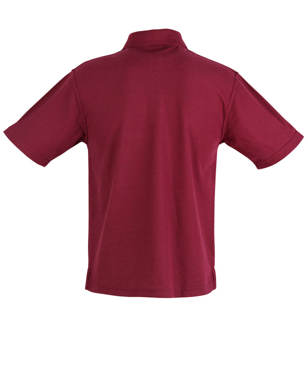Unisex poly/cotton pique S/L