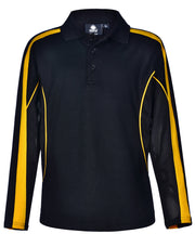 Kids' TrueDry Long Sleeve Polo
