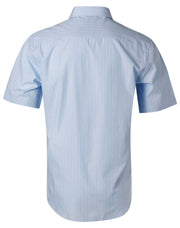 Men's Pin Stripe Short Sleeve Shirt