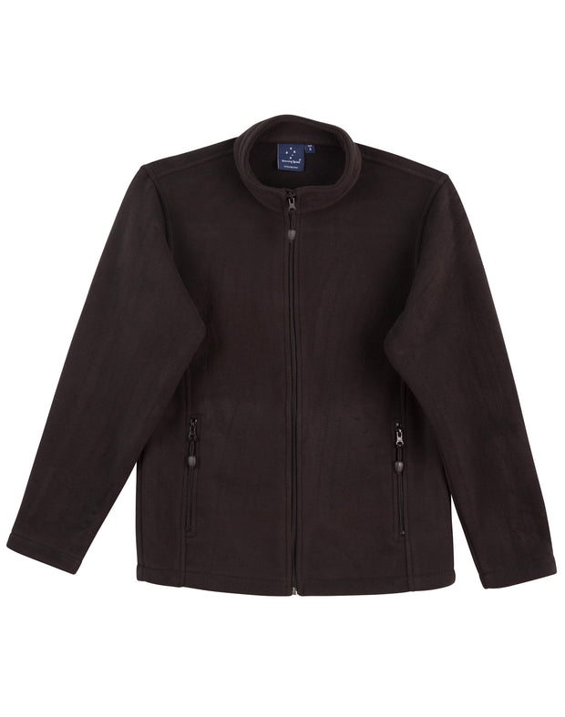 Mens bonded P/F full zip jacket