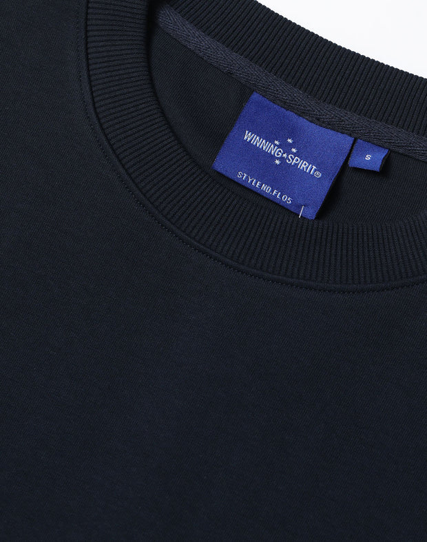Unisex Airlayered CVC Crew Neck Sweater