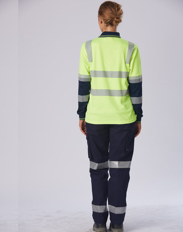 Biomotion Segmented Truedry L/S Safety Polo