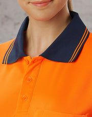 Unisex Cooldry Segmented Safety S/S Polo