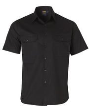 cool-breeze S/S cotton work shirt