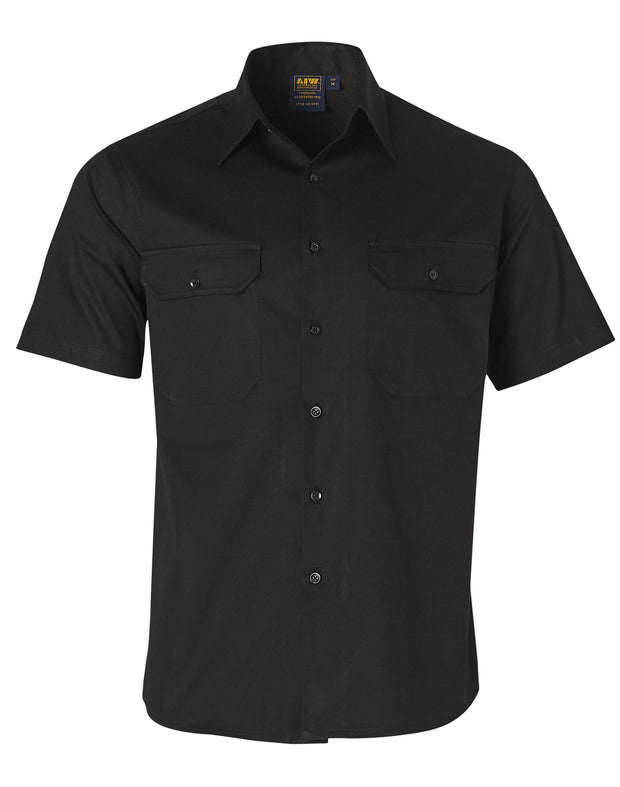 cool-breeze S/S cotton work shirt