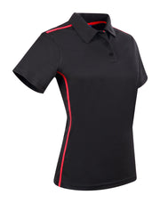 Ladies' rapid cool short sleeve contrast polo