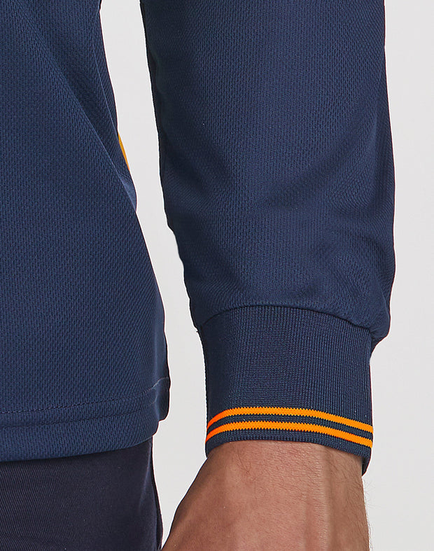 Unisex Cooldry Segmented Safety L/S Polo