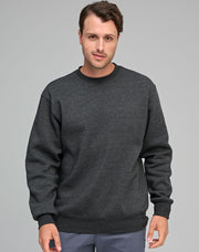 American style crewfleecy sweat