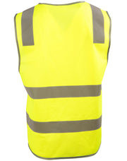 Hi Vis Safety Vest With Shoulder Reflective Tapes