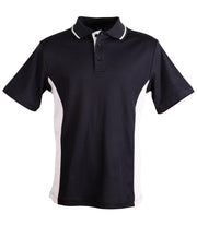 Kids' TrueDry Contrast S/S Polo