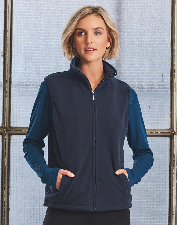 Unisex Polar Fleece Vest.