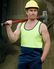 Hi-Vis TrueDry Mesh Knit Safety Singlet