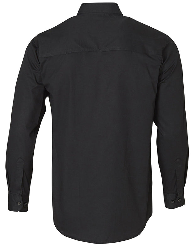 cool-breeze L/S cotton work shirt