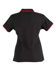Ladies' Poly/Cotton Contrast Pique S/S Polo