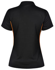 Ladies' Cooldry S/S Contrast Interlock Polo