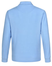 Adults' 240gsm Poly/Cotton Pique L/S Polo