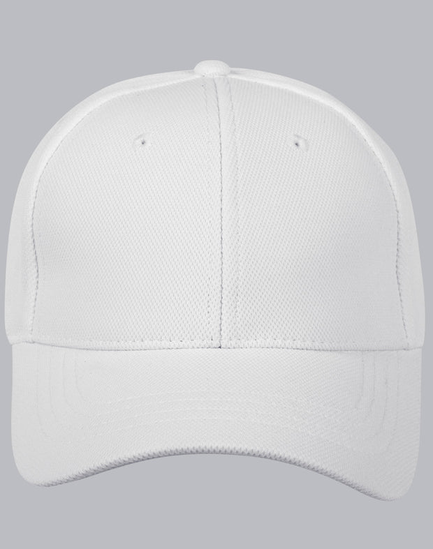 Pique mesh structured cap.
