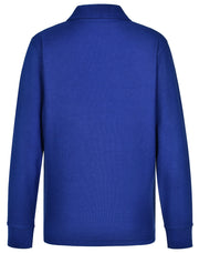 Kids' 240gsm Poly/Cotton Pique L/S Polo