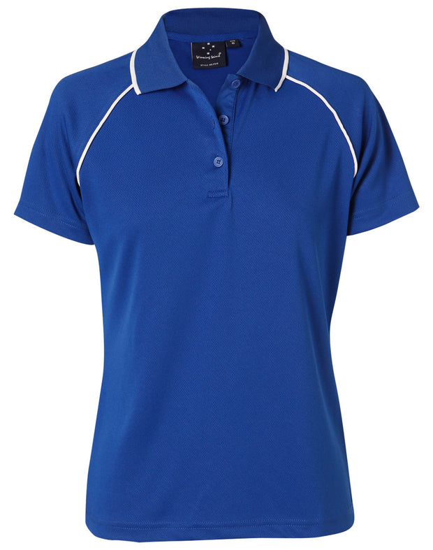ladies cooldry raglan S/S polo
