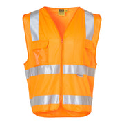 Hi-Vis SAFETY VEST with ID POCKET & 3M TAPES