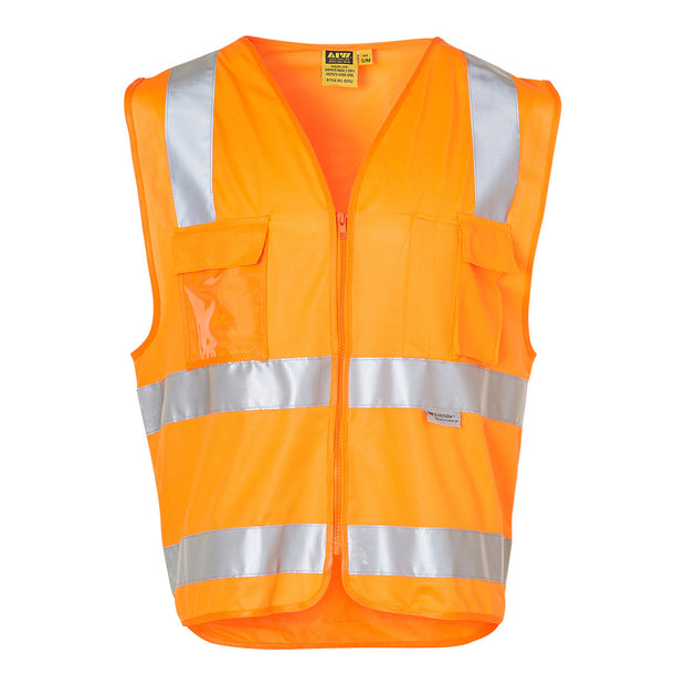 Hi-Vis SAFETY VEST with ID POCKET & 3M TAPES