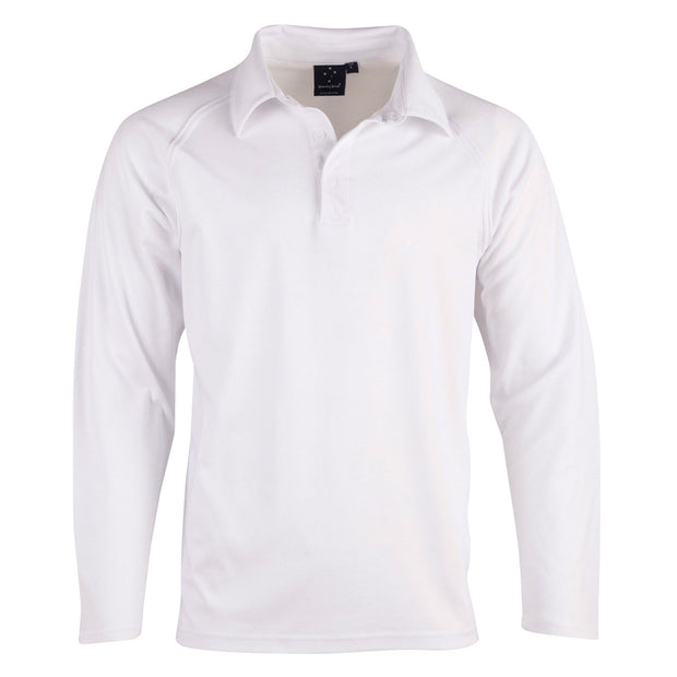 CRICKET POLO Long Sleeve Men&