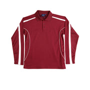 LEGEND PLUS Men's Long Sleeve Polo's